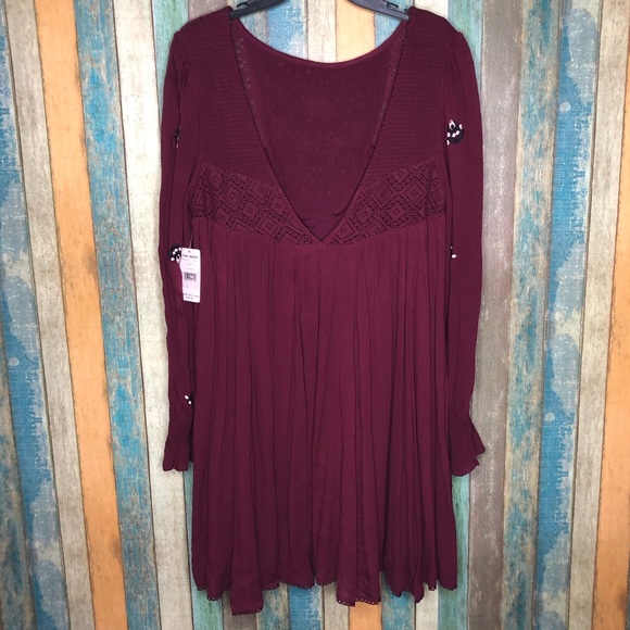 Free People Embroidered Minidress - Picture 3 of 5